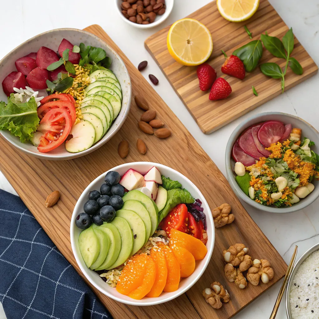 Fresh and vibrant raw food courses